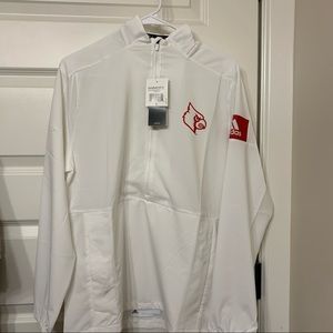 University of Louisville White Quarter Zip